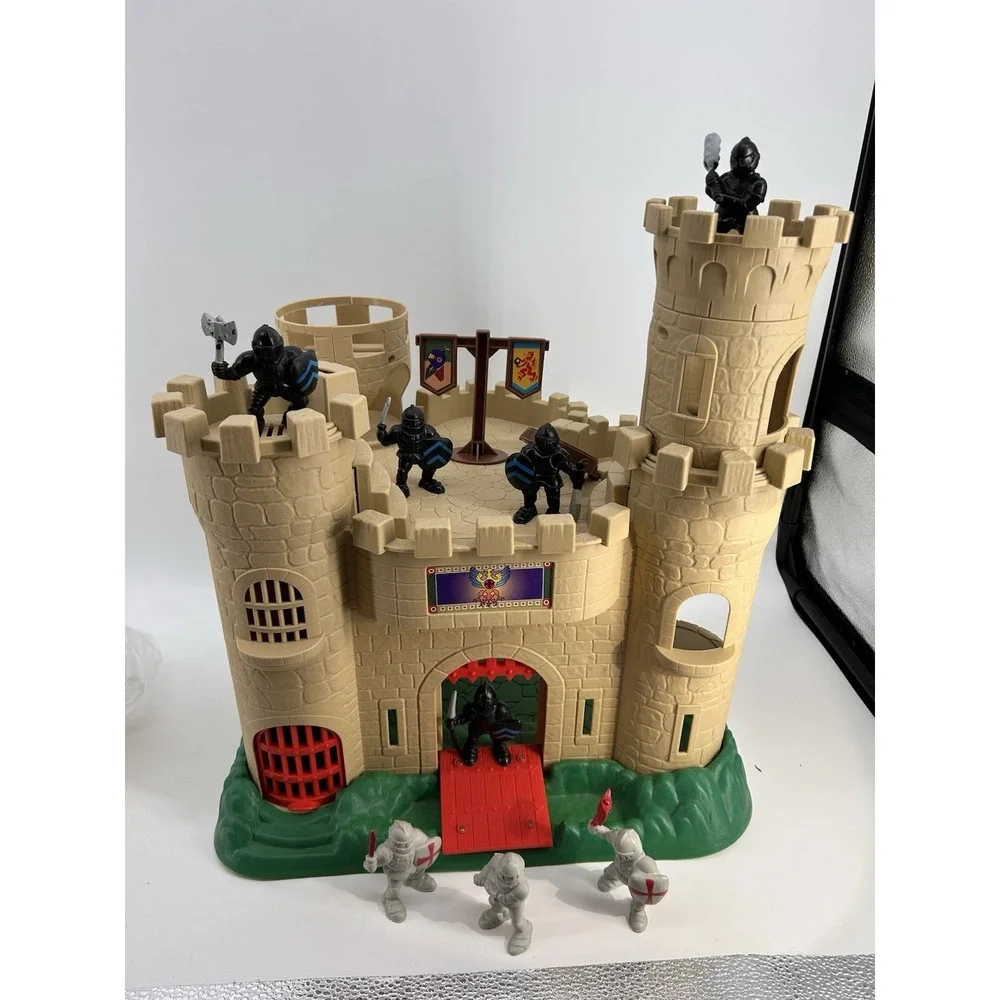 Vintage Redbox Medieval Castle w/Accessories